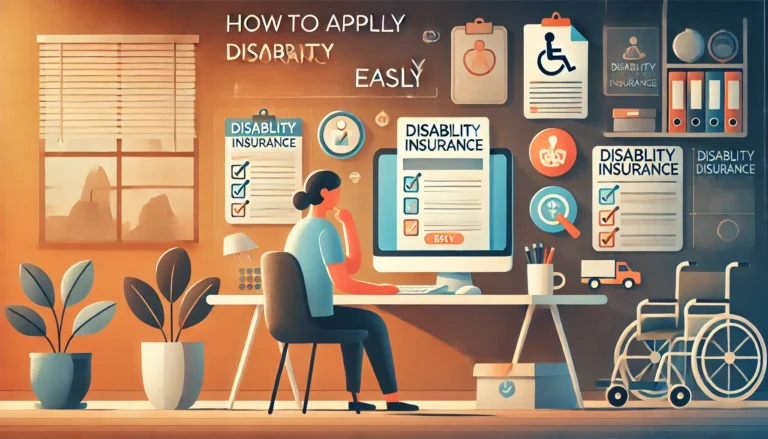 How to apply for disability insurance easily